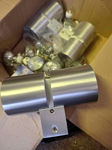 Photo of free Brand new down and wall lights (Camborne Cornwall TR14) #3