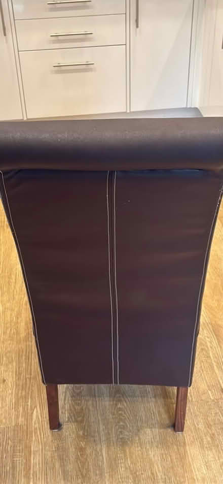 Photo of free Six g-plan leather upholsterd chairs (Golden Triangle NR2) #2