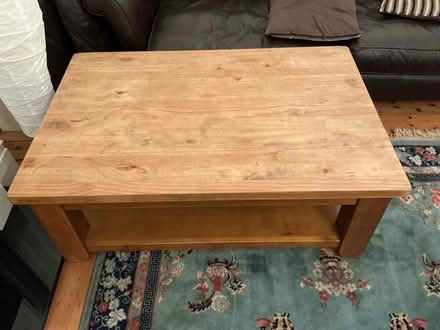 Photo of free Solid wood coffee table (Finchley Central) #1
