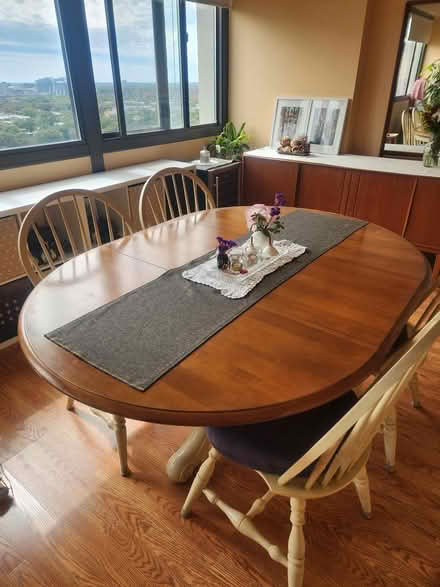 Photo of free Dining table (Ethan Allen) (4800 S Lake Park Ave, Chicago) #1