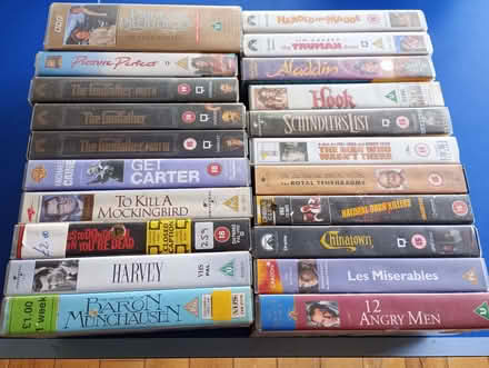 Photo of free VHS tapes of films (Blean CT2) #1