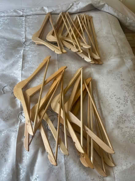 Photo of free Wooden Coat Hangers (Dunchurch CV22) #1