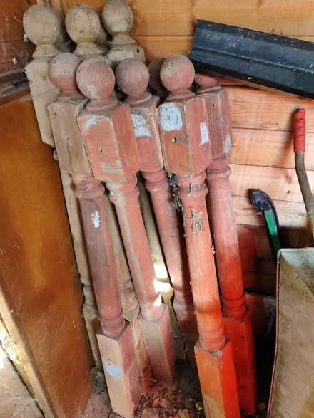 Photo of free Decking spindles x 11 (North Lichfield WS13) #1