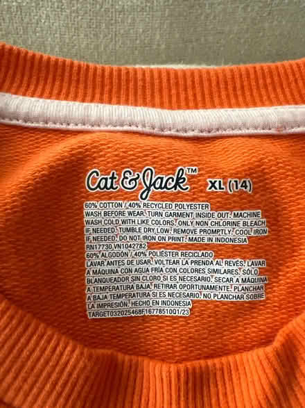 Photo of free Girl’s XL Halloween sweatshirt (Old Town) #3