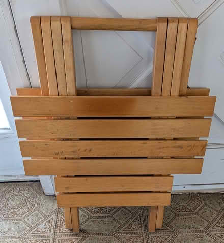 Photo of free small folding table (Anna st in Teaneck) #1