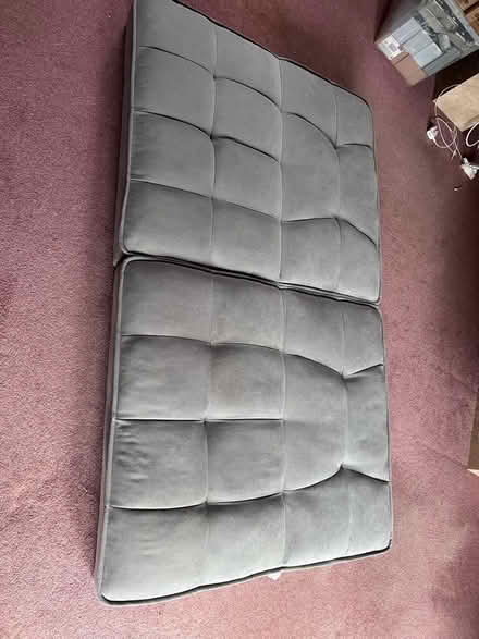 Photo of free Grey “click clack” sofa (Neatishead NR12) #3