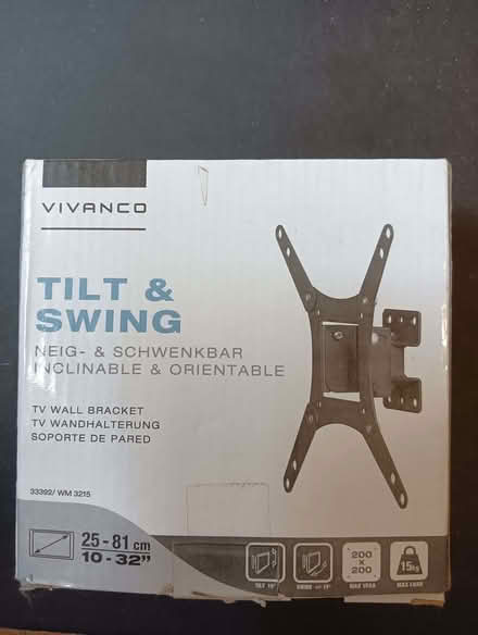 Photo of free TV bracket (Long Marton CA16) #1