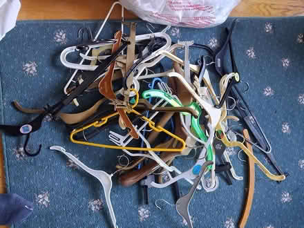 Photo of free Box of hangers (Kilmacud) #1