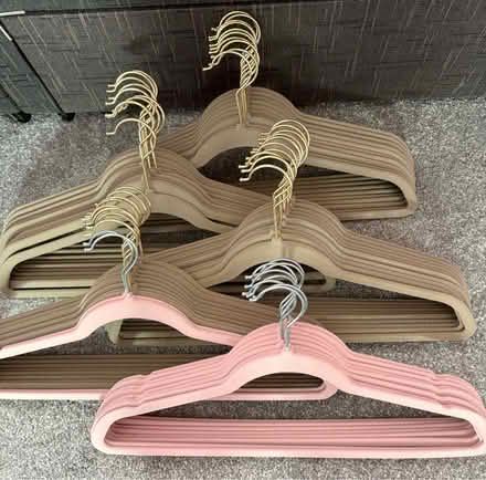 Photo of free Bundle of non slip coat hangers (Meden Vale) #1