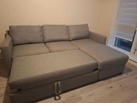 Photo of free Grey L-shaped sofa bed (Killegland Street Ashbourne) #3