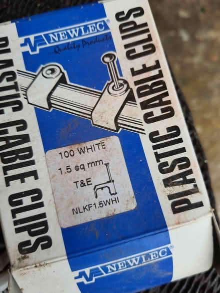 Photo of free Cable clips (Stroud central GL5) #3
