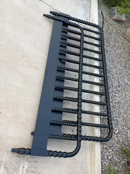 Photo of free King size headboard and foot board (Campbell and Grant) #1