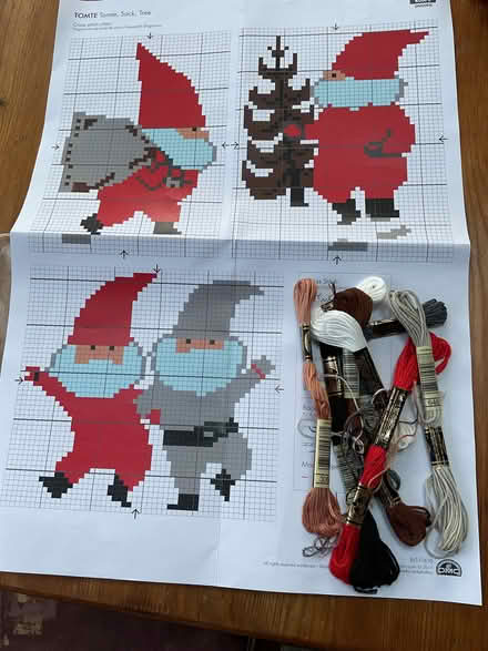 Photo of free Cross stitch for Christmas (Blossomfield B90) #1
