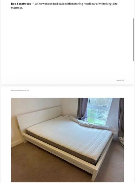 Photo of free Sofa, coffee table, shelves and beds to give away (Stepney E1) #2