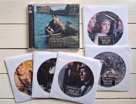 Photo of free 6 x cd audiobooks (12 discs) (Brixton SW9) #1