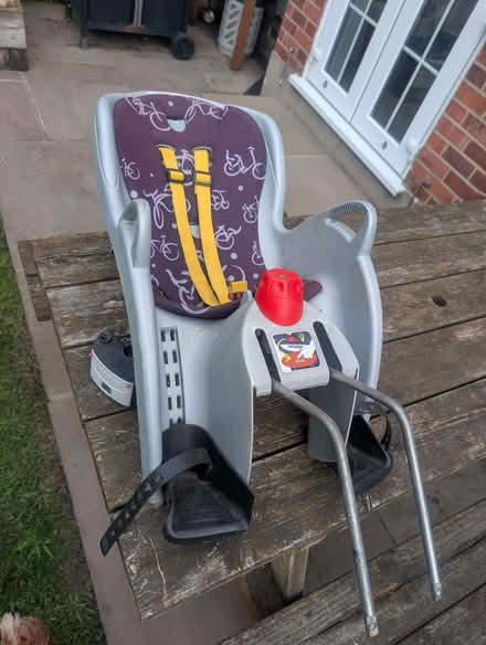 Photo of free Rear bike seat (Kinson Village Green Stocks BH10) #2