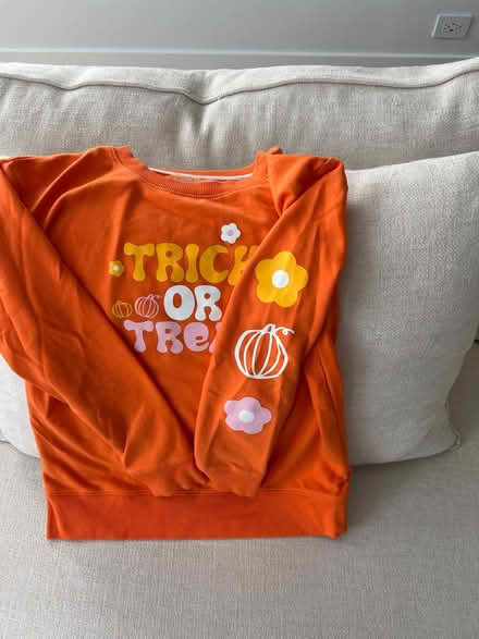 Photo of free Girl’s XL Halloween sweatshirt (Old Town) #2