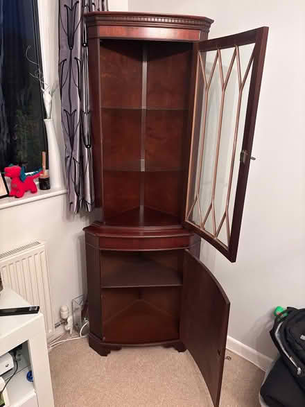 Photo of free Corner china display cabinet (Heswall, Wirral) #2