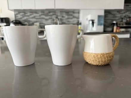 Photo of free Coffee mugs with creamer pitcher (Oakland) #1