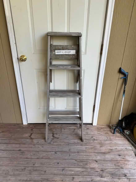 Photo of free Wooden ladder (McCollum Park area) #2