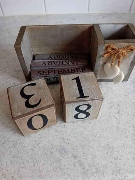 Photo of free Wood calendar (Rose Hill OX4) #2