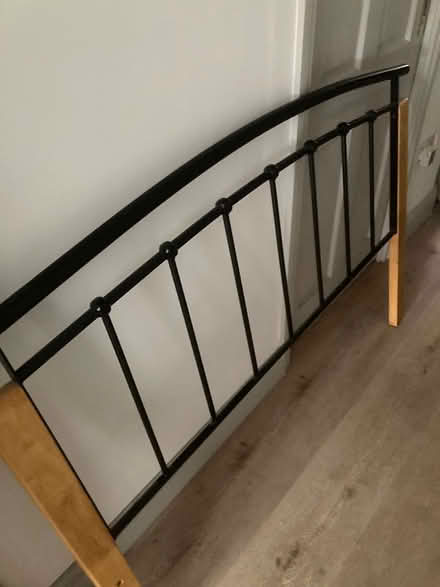 Photo of free Double bed 4’6” frame (Street BA16) #1