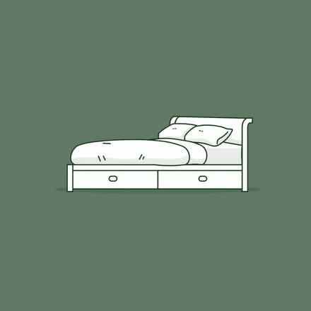 Photo of Double bed with storage (Nantmel LD1) #1