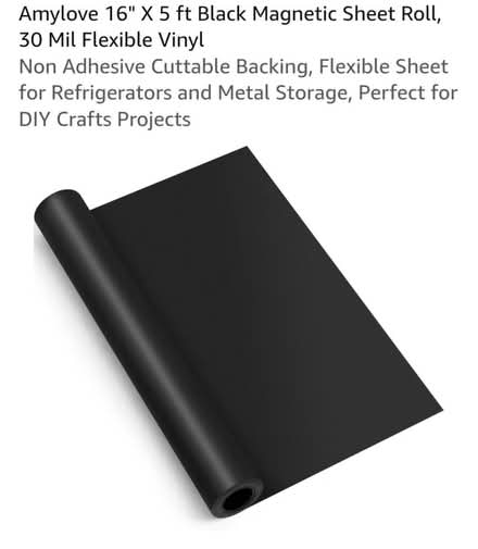 Photo of Magnetic vinyl/rubber backing (Marin) #1