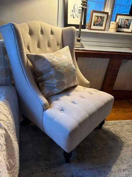 Photo of free wing back chairs (327Calvert rd Merion stationPA) #1