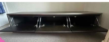 Photo of free Large tv /modern storage unit (Bs23 4tn) #2