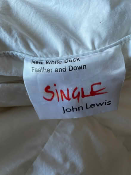 Photo of free Single duvet (Hellesdon NR6) #1