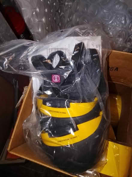 Photo of free Yellow Tape New Steel Toe Temp (Markham) #3