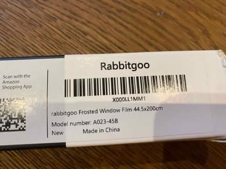 Photo of free Frosted Window Film (St George BS5) #1