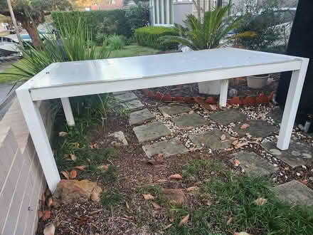 Photo of free Outdoor aluminium dining table (Russell Lea) #1