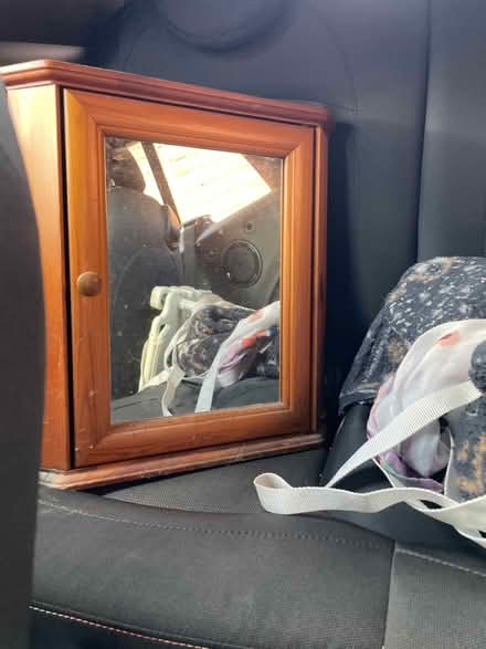 Photo of free Bathroom corner cabinet (Banks, PR9) #1