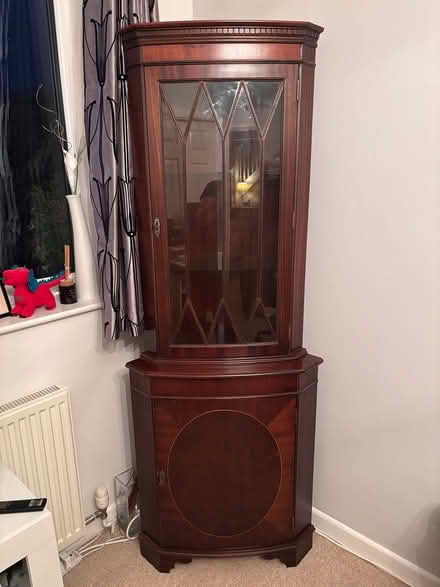 Photo of free Corner china display cabinet (Heswall, Wirral) #1