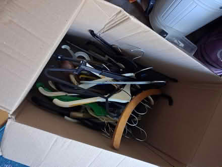 Photo of free Box of hangers (Kilmacud) #2