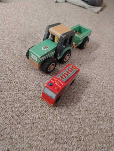 Photo of free Wooden toys (Street BA16) #1