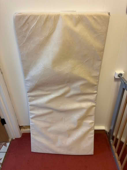 Photo of free Cot mattress (Abingdon OX14 2DQ) #3