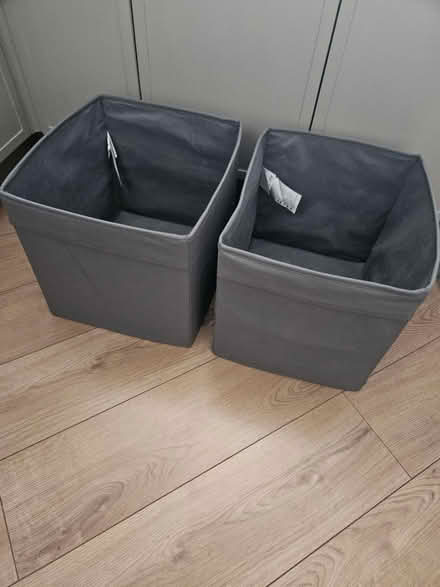 Photo of free Ikea Kallax boxes x2 (Handsworth) #1