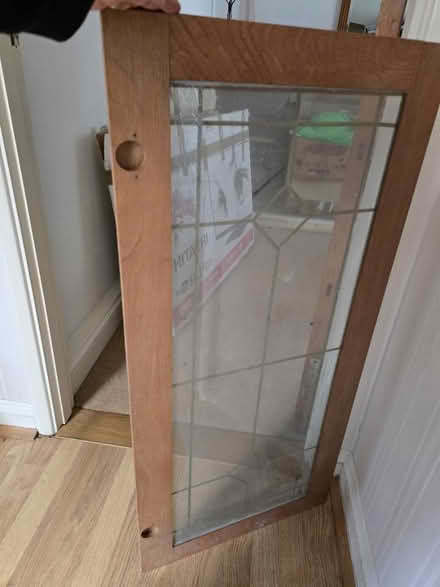 Photo of free Glass leaded cabinet door (Folkestone CT18) #2