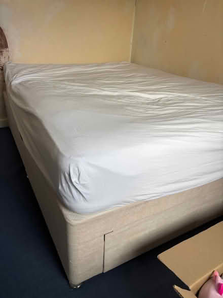 Photo of free King Size Bed With Mattress (Birchencliffe HD3) #1