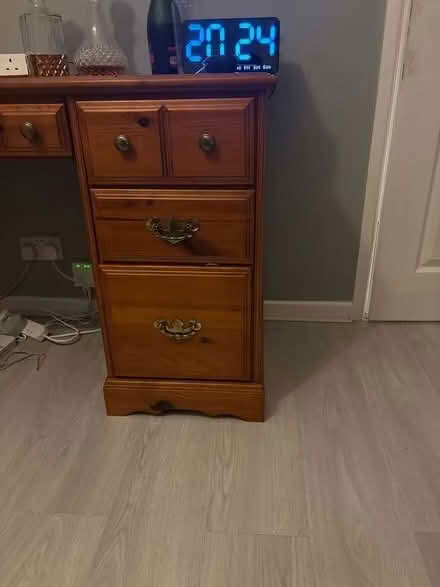 Photo of free Heavy wood desk (Claverley WV5) #1