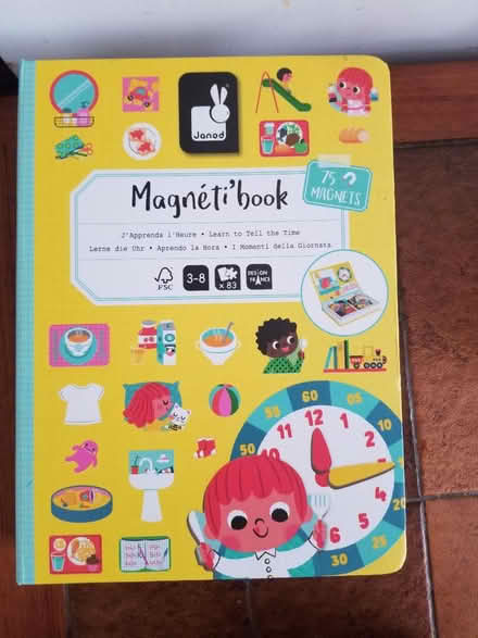 Photo of free Magnetic book for teaching time (Gloucester GL1) #1