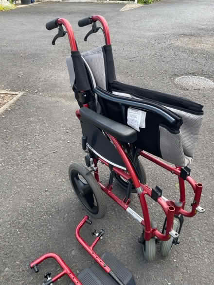 Photo of free Light weight transport wheelchair (Banks, PR9) #4