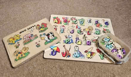 Photo of free Preschool: Two wooden puzzles (Drayton OX14) #3