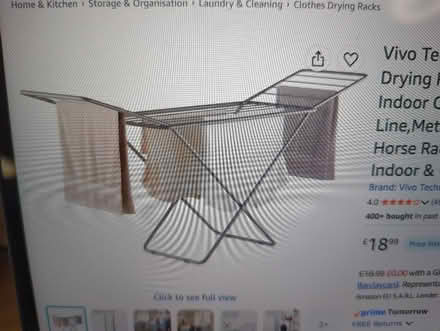 Photo of free Drying rack, slightly broken (Jericho OX2) #2