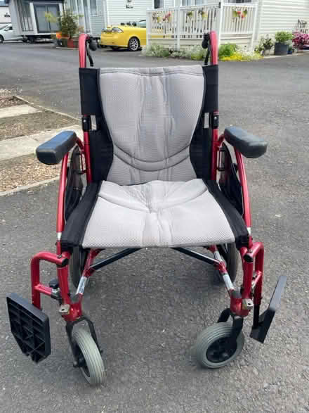 Photo of free Light weight transport wheelchair (Banks, PR9) #3