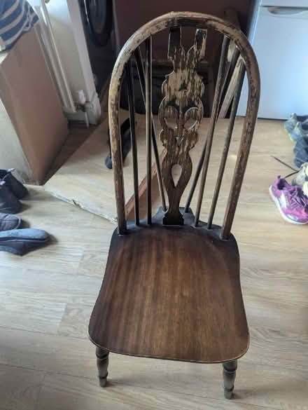 Photo of free Chairs x 2 (Woodseats S8) #1