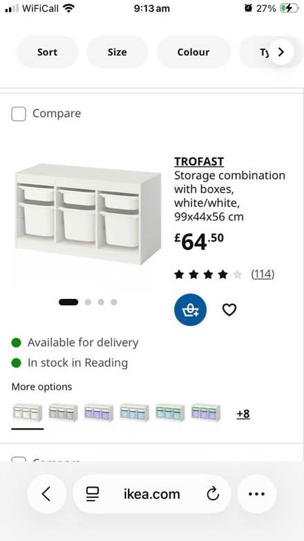 Photo of IKEA trofast units (Upper Basildon RG8) #2
